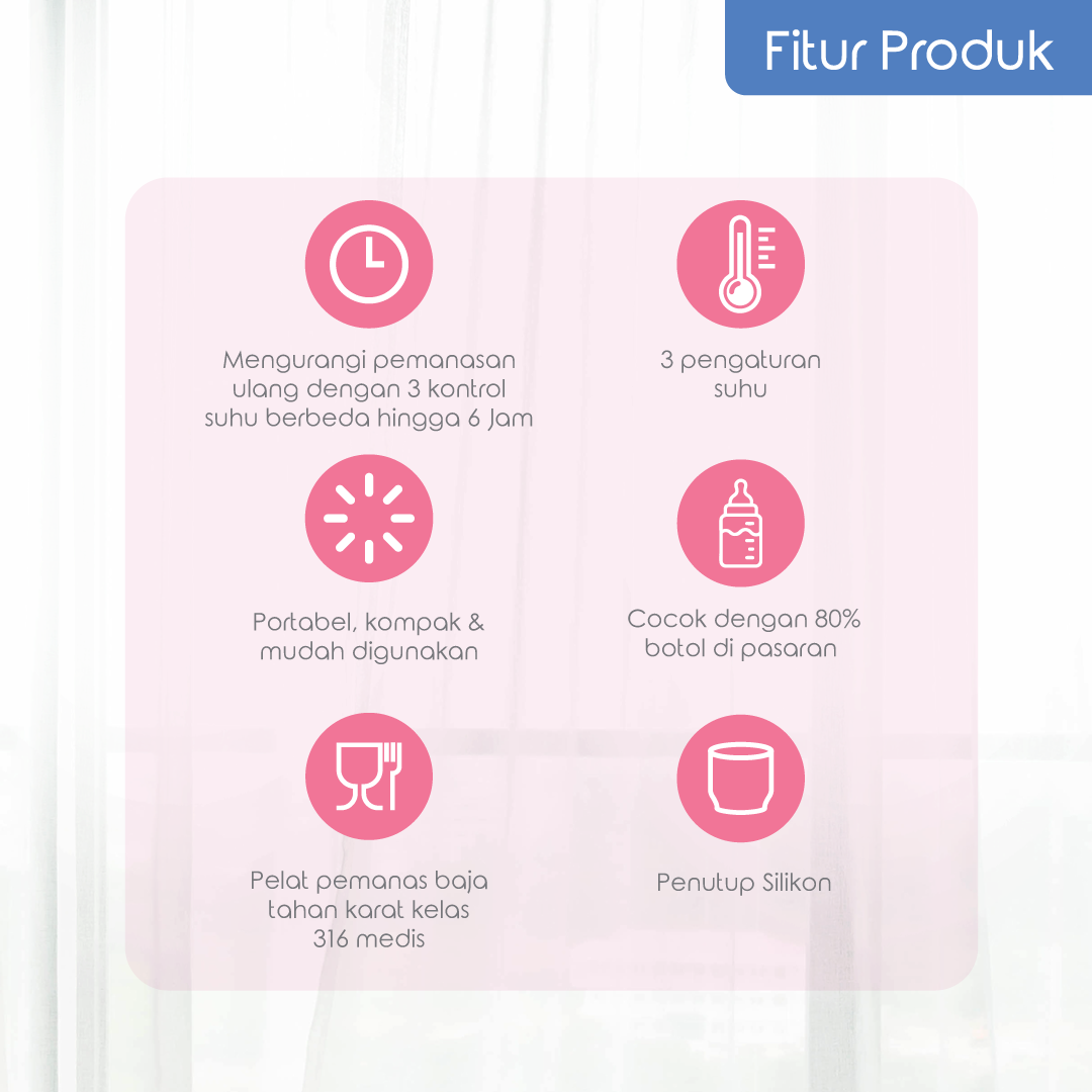 Momama Intelligent Milk Warmer (Limited Edition - Tblue) - Image 4