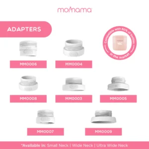 Momama Adapter for Intelligent Portable Baby Bottle Warmer - Small Neck | Wide Neck | Ultra Wide Neck