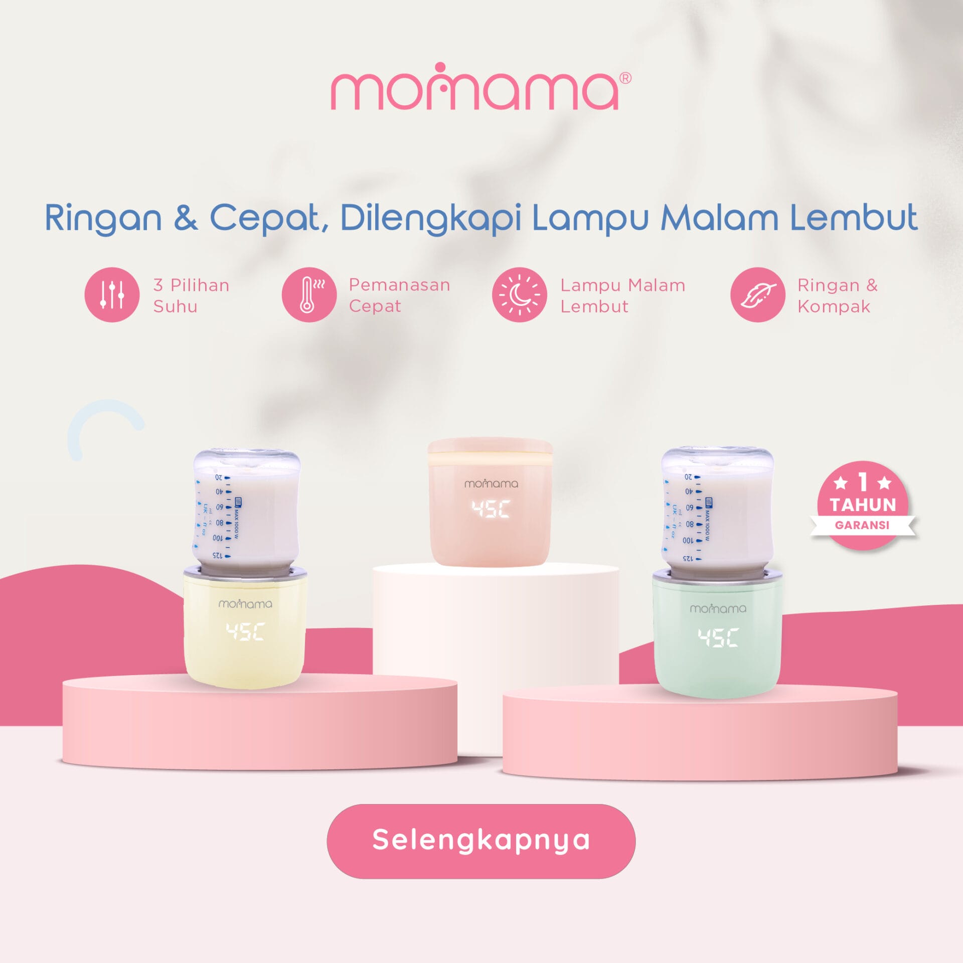 20260608_MM_Momama Indonesia_Website banner_Milk warmer 2.0_Mobile